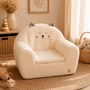Fauteuil club enfant en sherpa Léopard - Sauthon SAUTHON