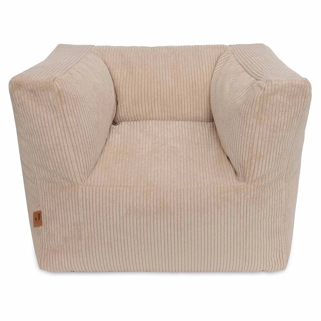 fauteuil enfant velours côtelé natural