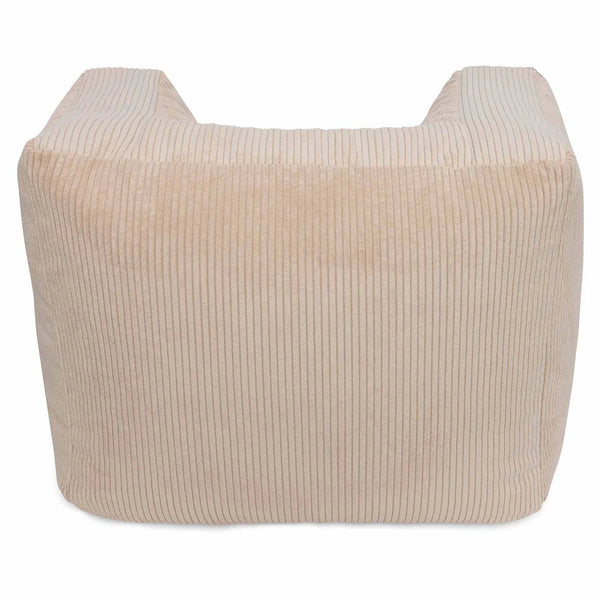 fauteuil enfant velours côtelé natural
