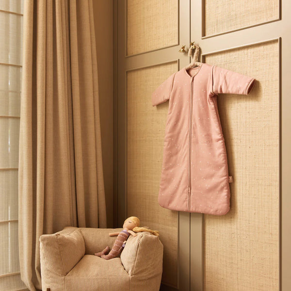 pouf enfant beige chambre