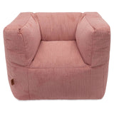 fauteuil enfant velours côtelé wild rose