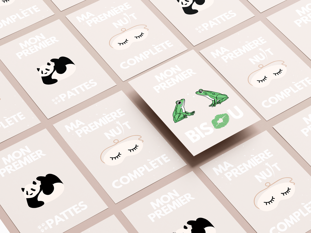 Cartes étapes bébé "Mes premières fois"