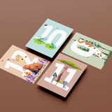 Cartes étapes bébé 12 mois Avent Bébé