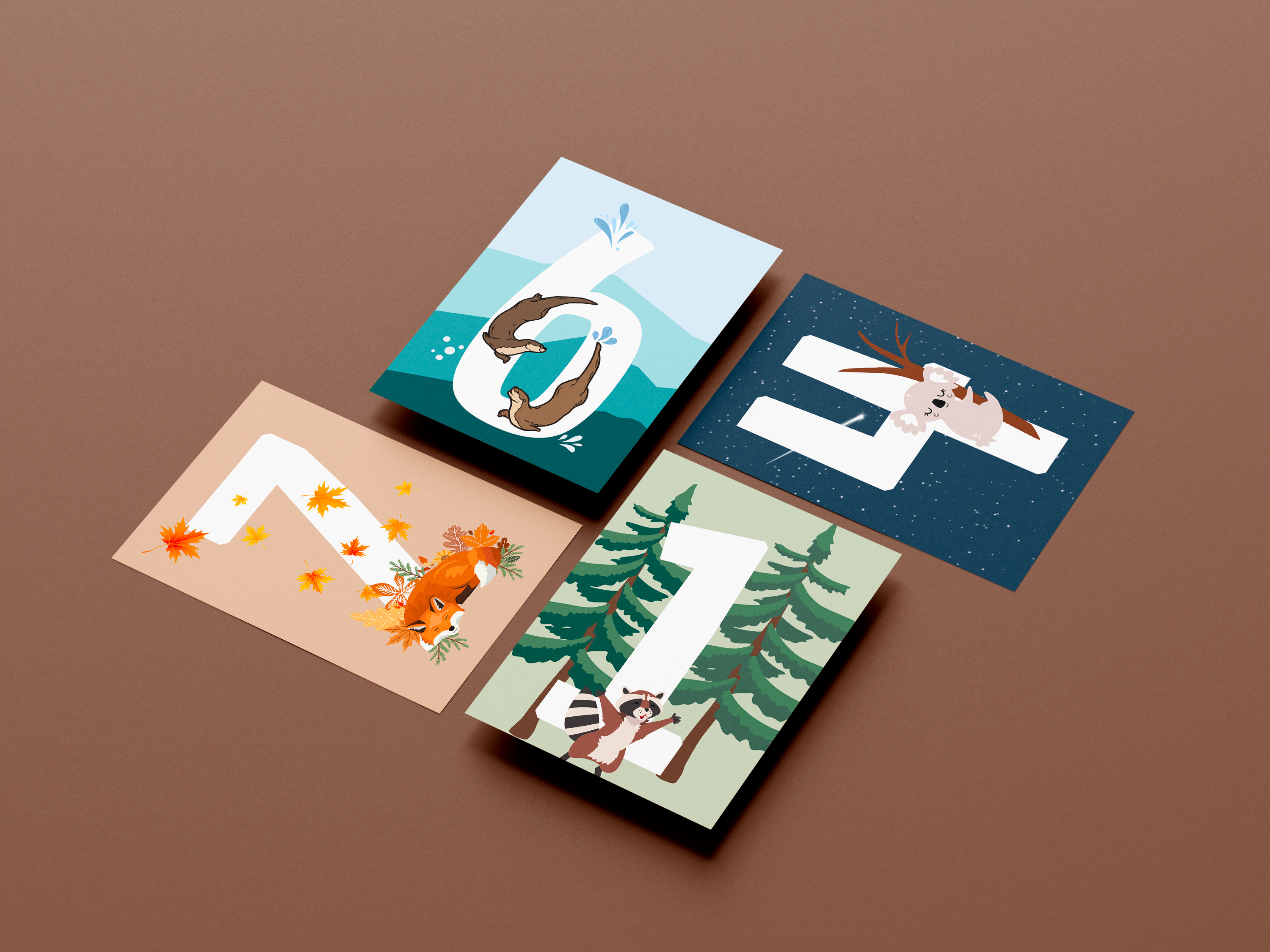 Cartes étapes bébé 12 mois Avent Bébé