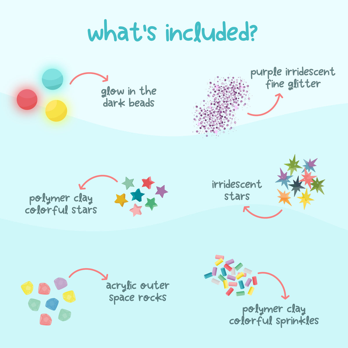 Fun Fillers Espace : accessoires sensoriels à thème pour bacs sensoriels et Sensory Play Jar®. Dès 3 ans pour éveil et créativité.