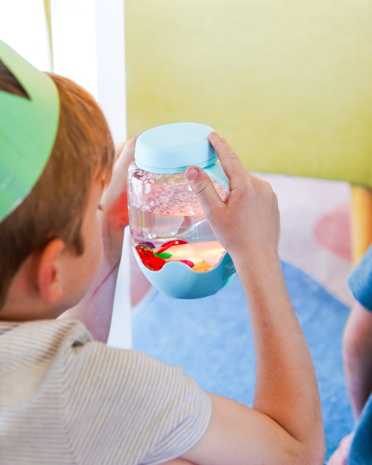 JARRE SENSORIELLE BLEUE GLO PALS