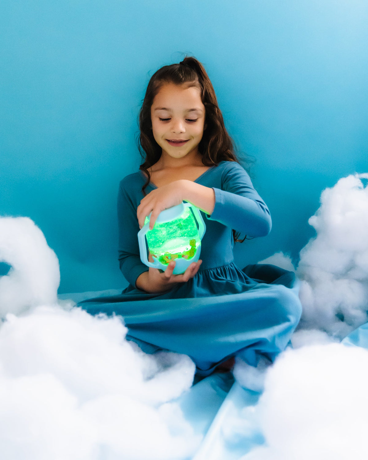 JARRE SENSORIELLE BLEUE GLO PALS