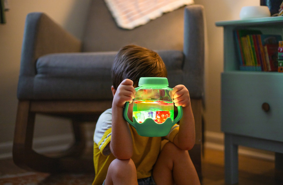 JAR SENSORIELLE VERT GLO PALS