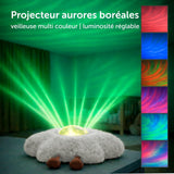 Gaia l’Étoile – Projecteur galaxie aurores boréales capteur de pleurs - ivoire ZAZU