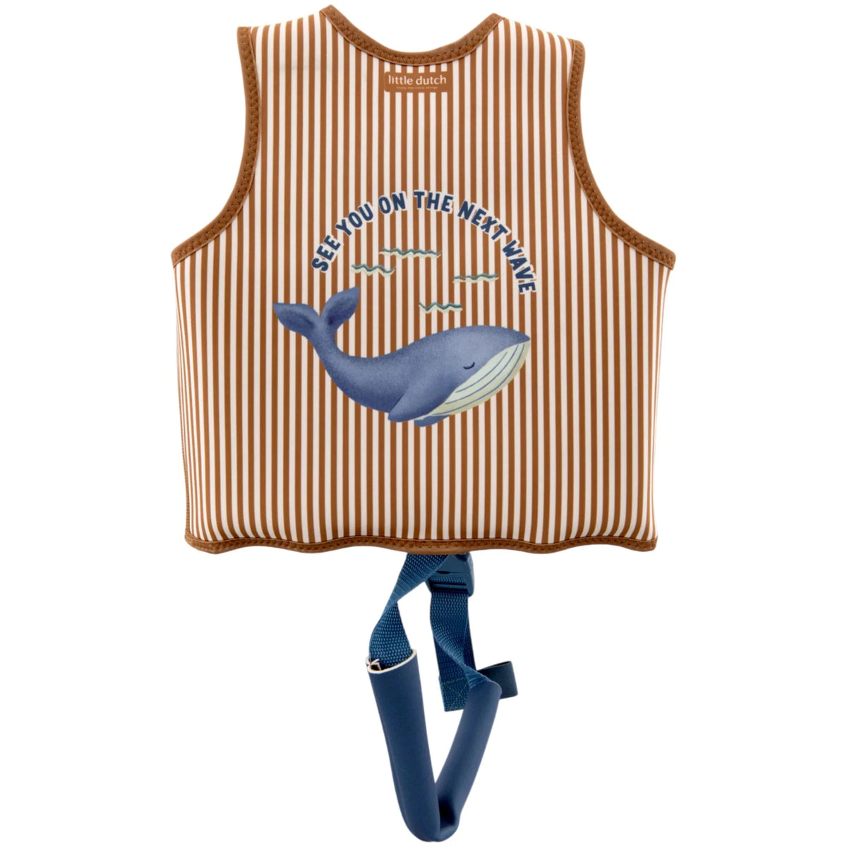 Gilet de natation enfant marron 2-3 ans – aide à flotter piscine