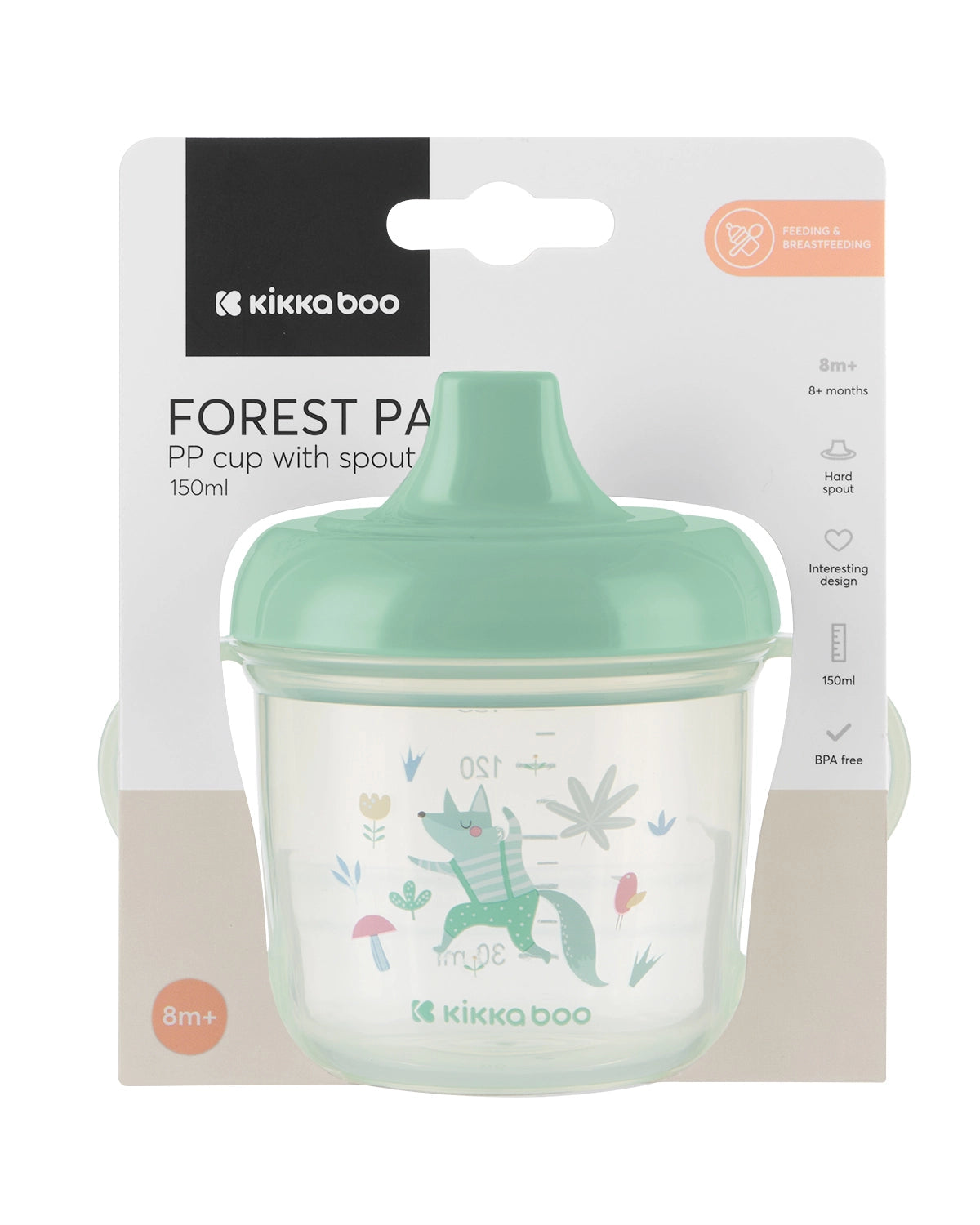 Gobelet avec bec 150 ml plusieurs couleurs KIKA GROUP