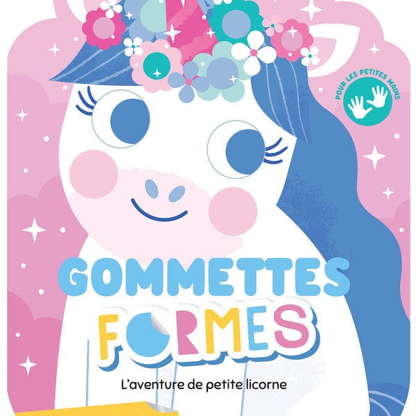 Gommettes formes – L’aventure de Petite Licorne – Dès 3 ans AUZOU