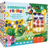 Gommettes formes – 3 rouleaux de 500 gommettes et 12 décors AUZOU