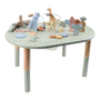 Grande table d’activités en bois Safari Friends – table d’éveil évolutive