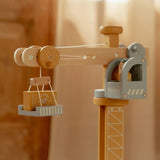 Set grue et chantier de construction en bois FSC LITTLE DUTCH