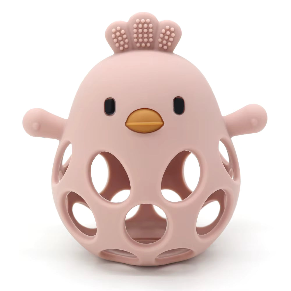 Infinno Jouet Dentition Et Hochet Bébé – Silicone Sans BPA – 0-12 Mois – Coloré, Sensoriel – Cadeau Naissance