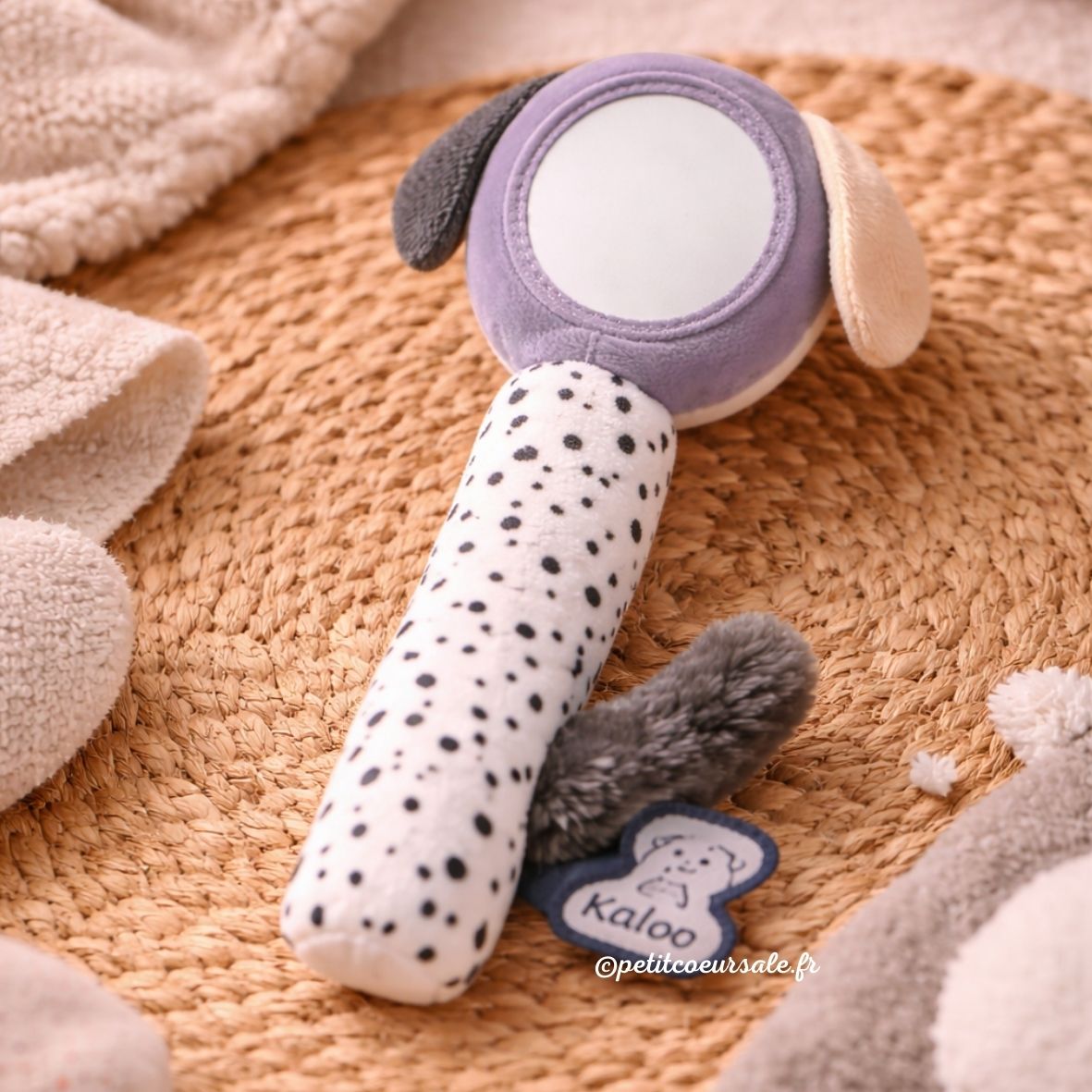 Hochet miroir bébé naissance – Chiot