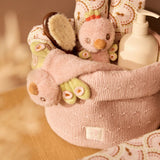 Hochet bébé Peacock Pavie – Soft Plumes – Jollein JOLLEIN