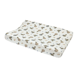 Housse matelas à langer bébé coton 50x70 montgolfière MEYCO BABY