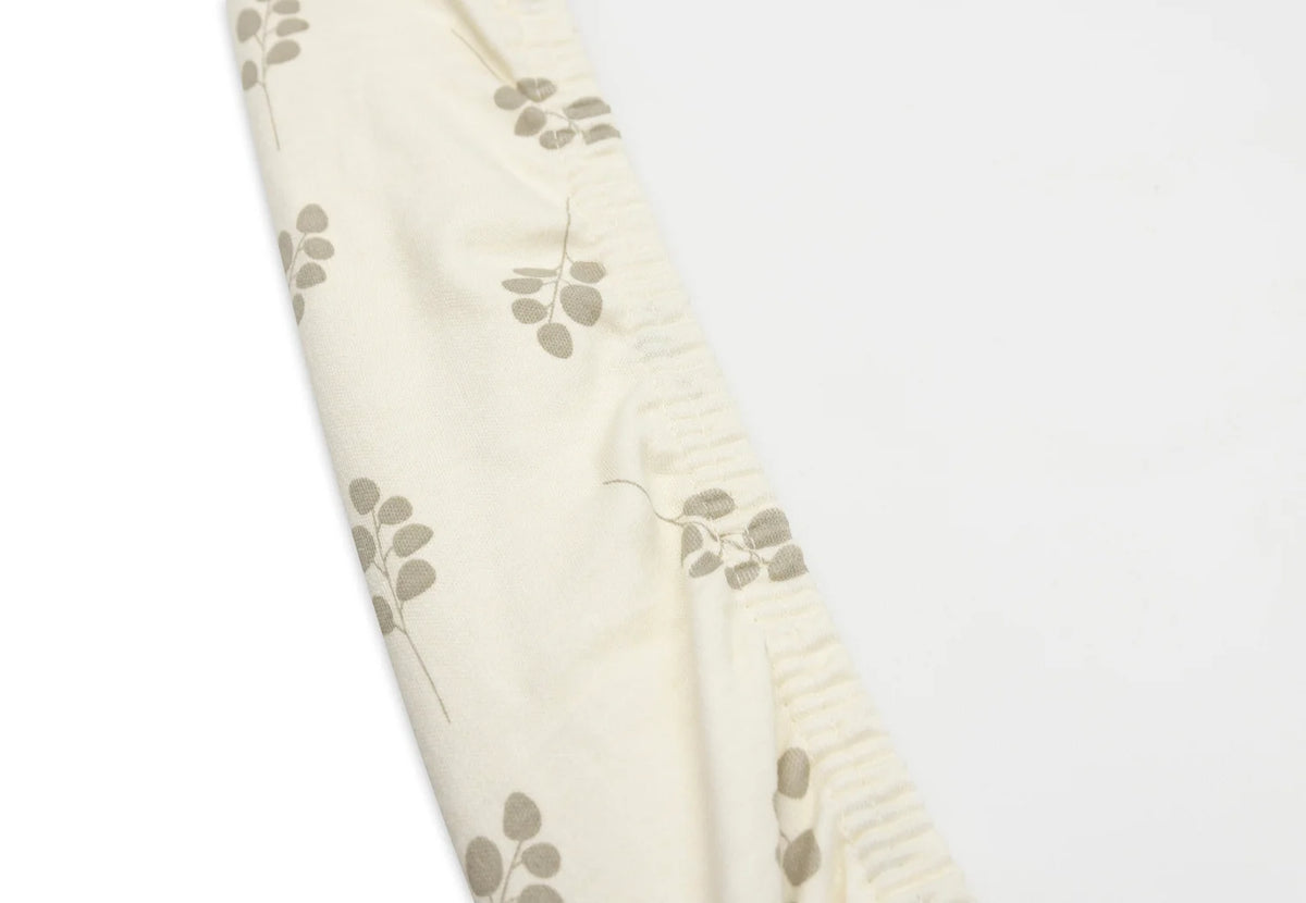 Housse de matelas à langer Jersey Tiny Twig Olive Green – 50 x 70 cm – Jollein