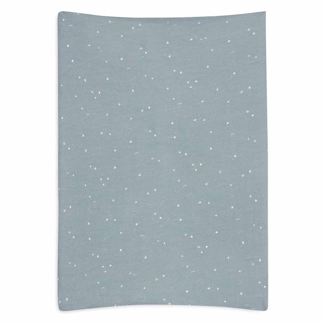 Housse de matelas à langer Jersey Twinkling Sea Green – 50 x 70 cm – Jollein