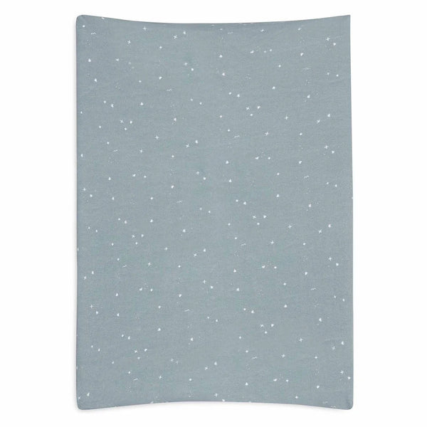 Housse de matelas à langer Jersey Twinkling Sea Green – 50 x 70 cm – Jollein