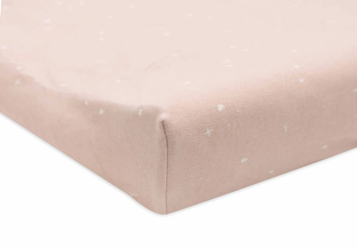 Housse de matelas à langer Jersey Twinkling Wild Rose – 50 x 70 cm – Jollein
