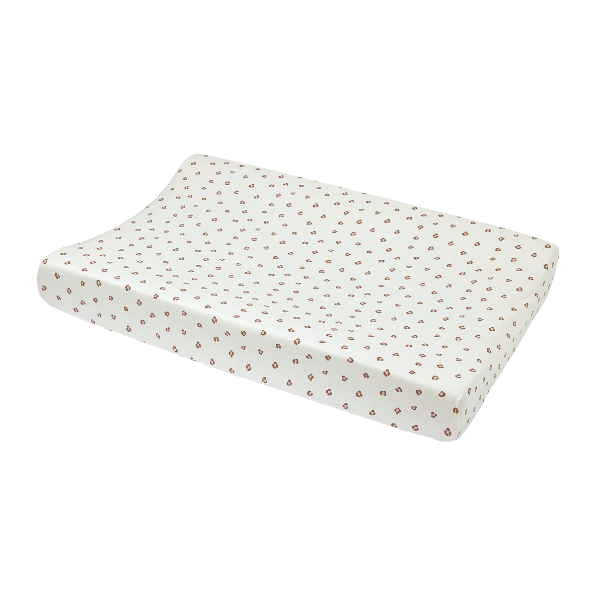Housse matelas à langer bébé coton 50x70 Léopard rose MEYCO BABY
