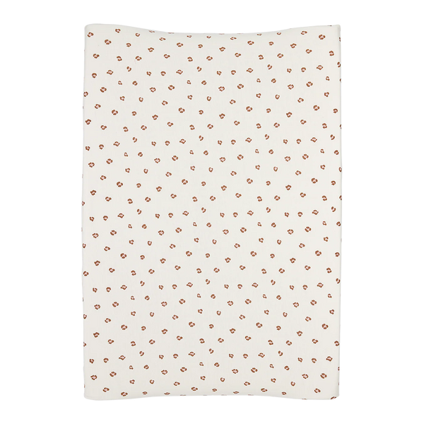 Housse matelas à langer bébé coton 50x70 Léopard rose MEYCO BABY