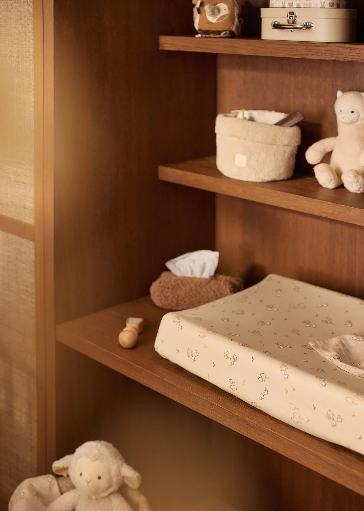 Housse pour Lingettes Curlé Dark Hazel – Jollein 🤎 JOLLEIN