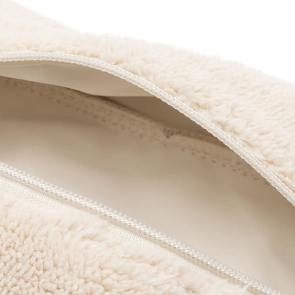 Housse pour lingettes Fluffy Sand – Pochette zippée JOLLEIN