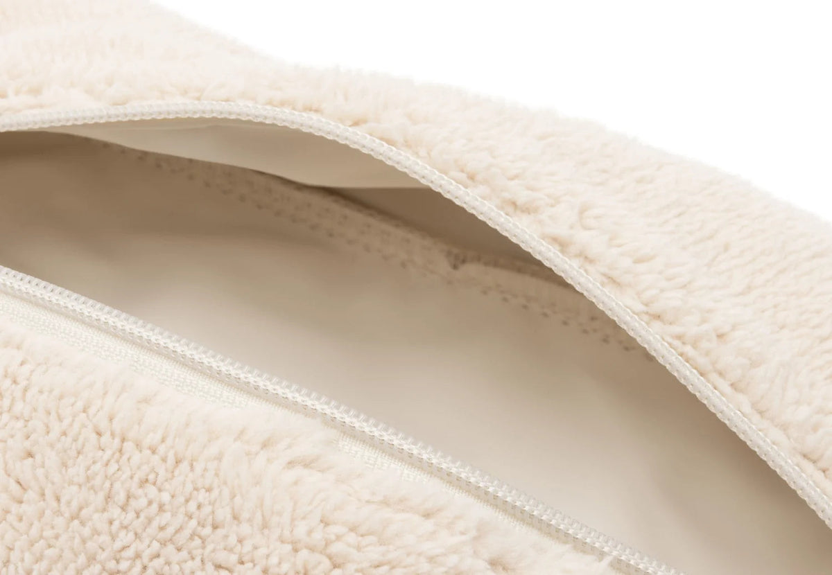 Housse pour lingettes Fluffy Sand – Pochette zippée JOLLEIN