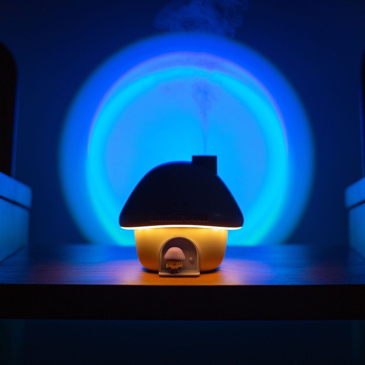 Humidificateur Mushroom House bleu Mary's
