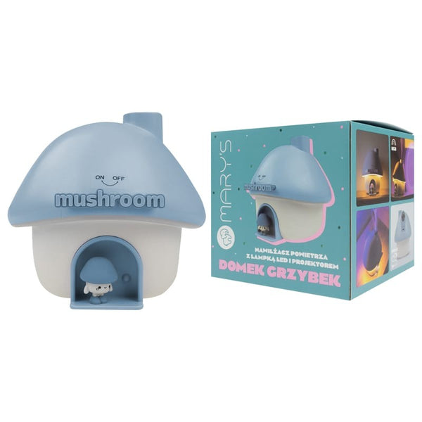 Humidificateur Mushroom House bleu Mary's