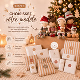 calendrier de l'avent enfant Petit coeur salé