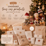 calendrier de l'avent enfant Petit coeur salé
