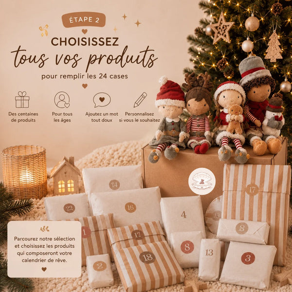 calendrier de l'avent enfant Petit coeur salé