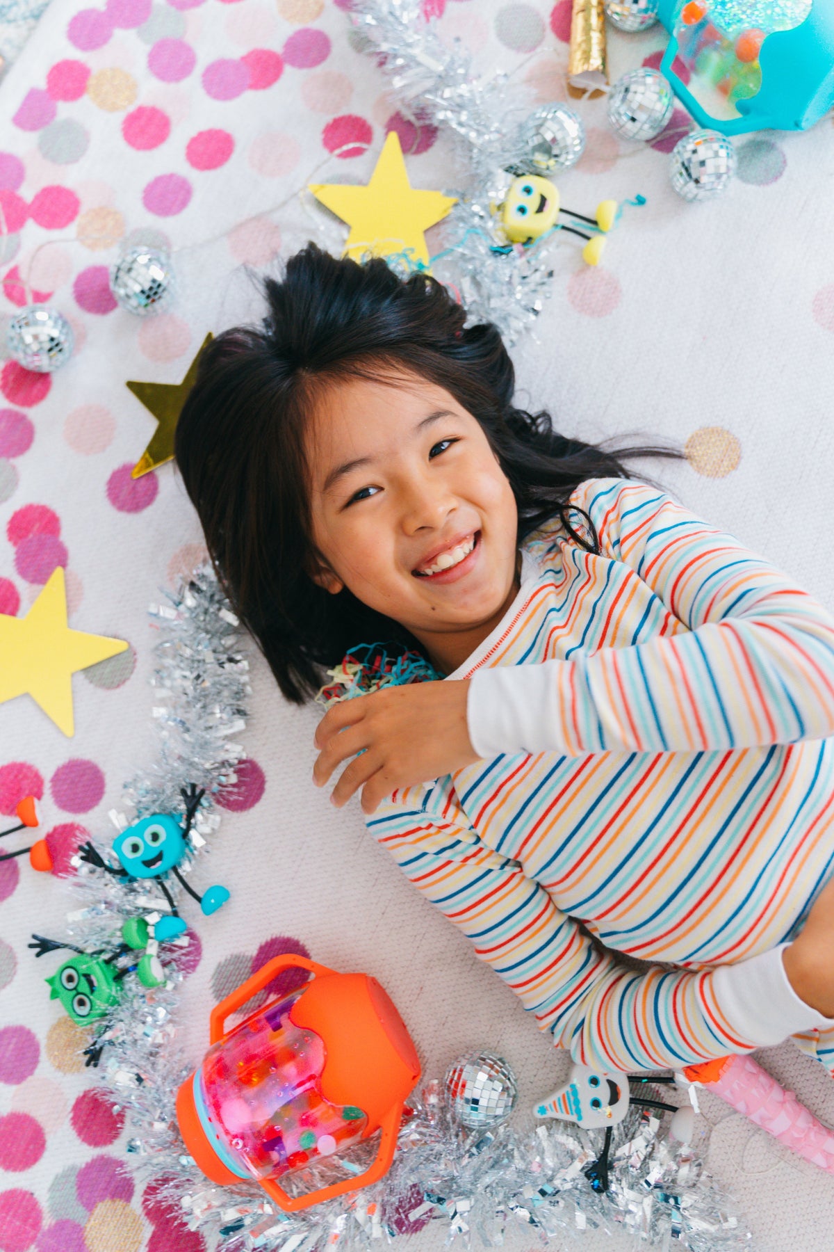 Jarre sensorielle Glo Pals corail | Jouet lumineux dès 18 mois