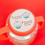 JAR SENSORIELLE CORAIL GLO PALS