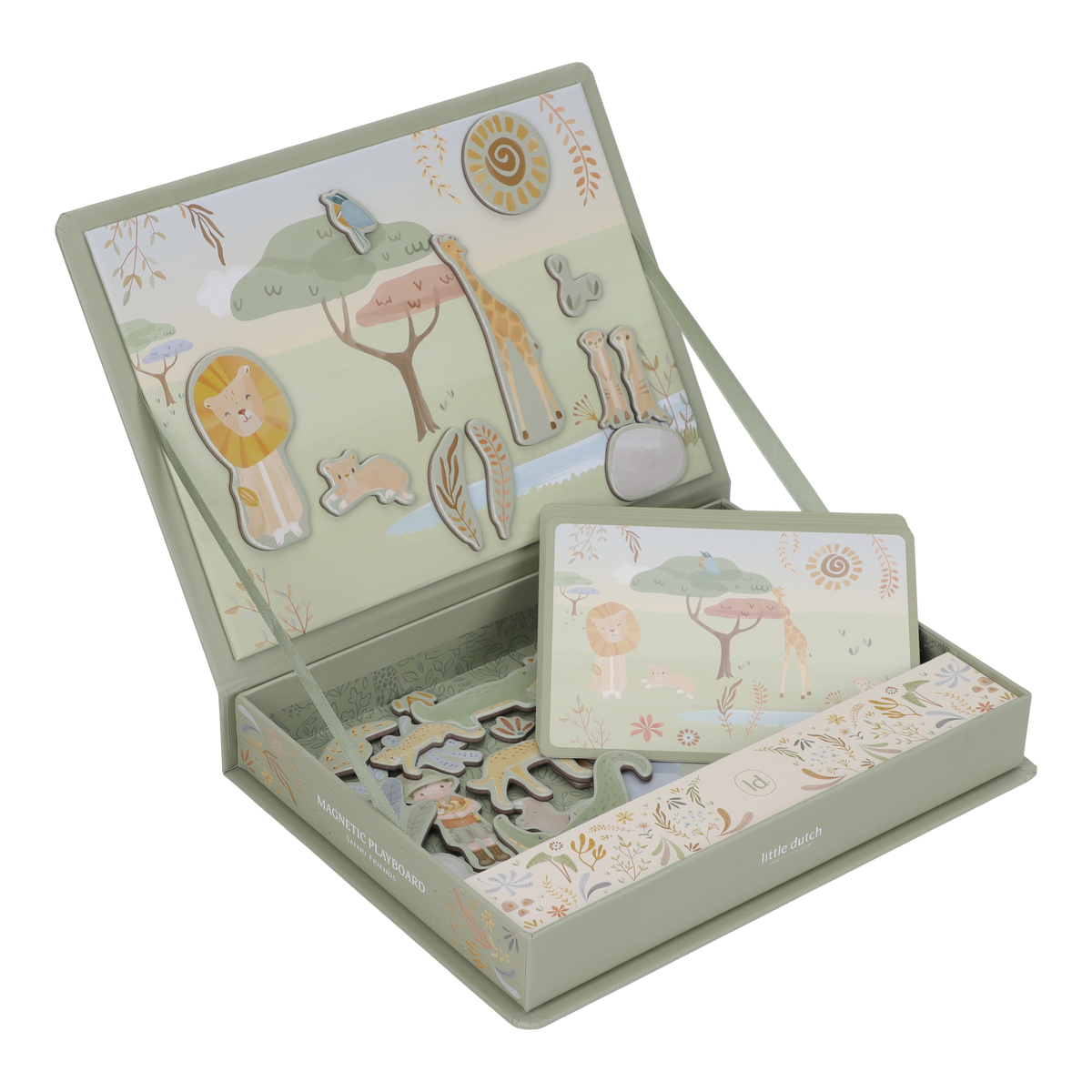 Jeu magnétique Safari Friends – tableau magnétique enfant