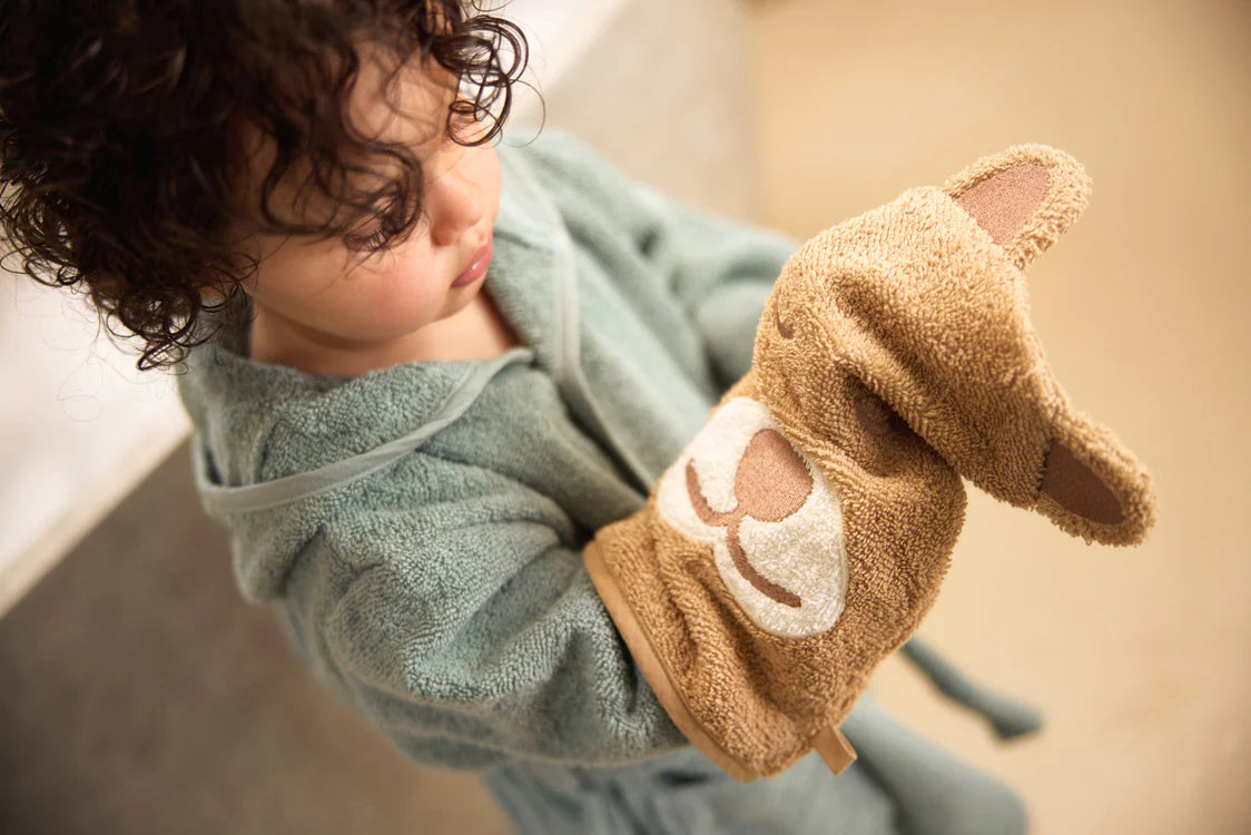 Gant de Toilette Éponge Jungle Jambo - Cheetah 🐆