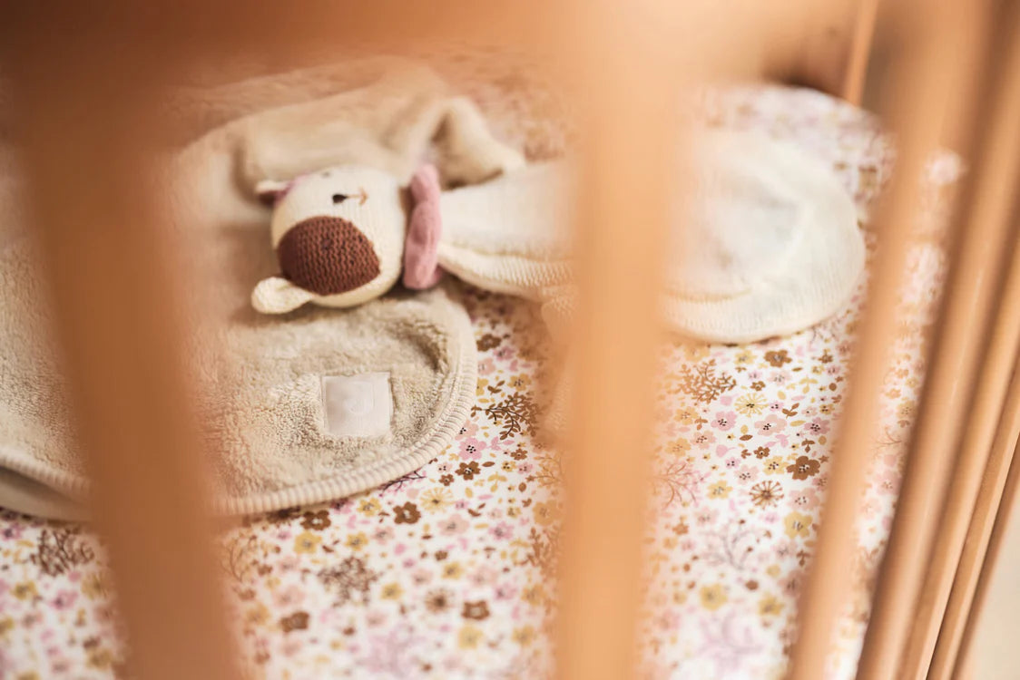 Drap-housse Jersey 60x120cm – Flower Fairies 🌸🧚‍♀️