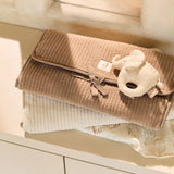 Tapis à Langer nomade Cloudy Rib - Oatmeal JOLLEIN