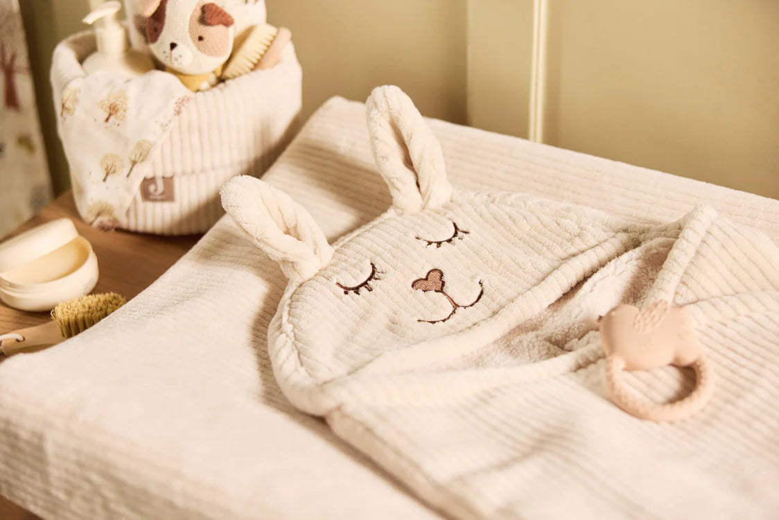 Couverture portefeuille Bunny Cloudy Rib - Oatmeal 🐰☁️