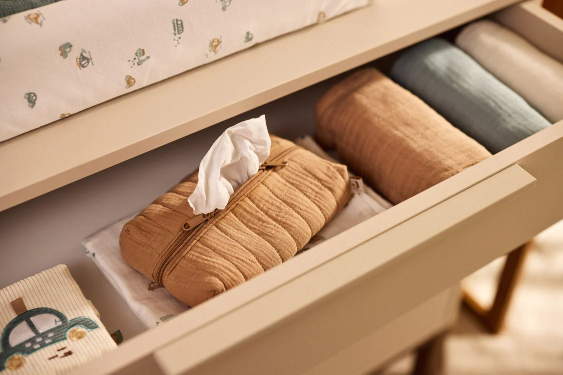 Housse pour lingettes - Biscuit JOLLEIN