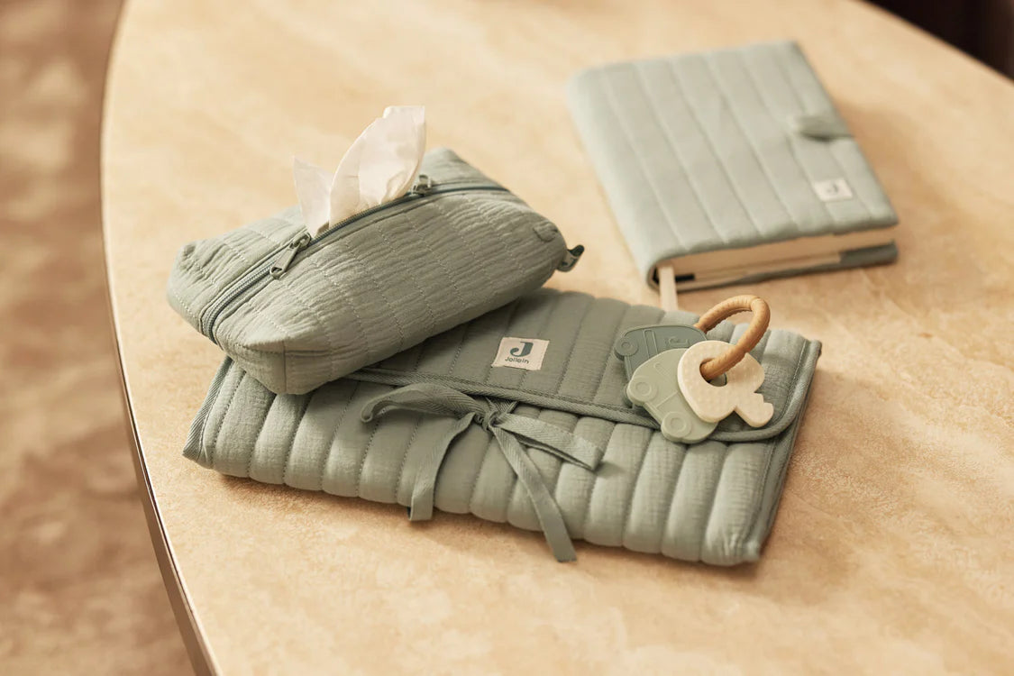 Housse pour lingettes - Sea Green JOLLEIN