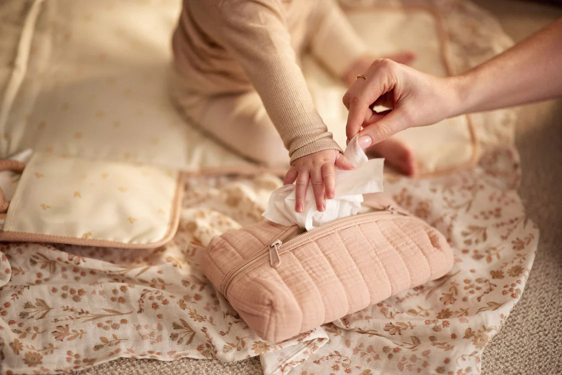 Housse pour lingettes - Wild Rose JOLLEIN