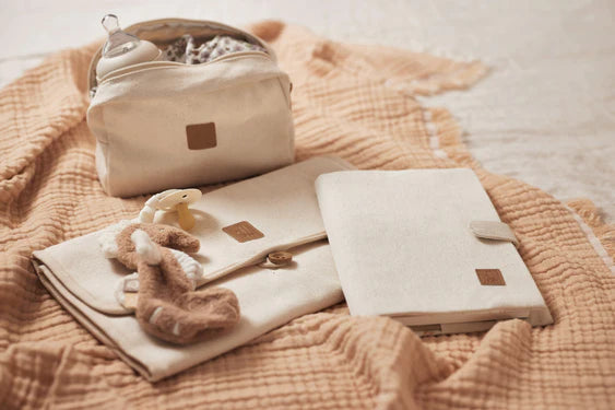 Protège de carnet de santé 23x17cm Twill - Natural