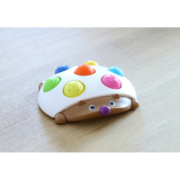 Jouet sensoriel bébé hérisson – Boutons pop-it Eddy spécial motricité fine