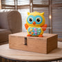 Jouet musical bébé hibou – sons animaux et berceuses 12 mois